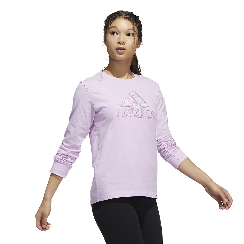 Women's adidas Mini Badge of Sport Graphic Tee 4 Women's adidas Mini Badge of Sport Graphic Tee - Image 4