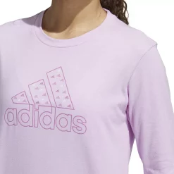 Women's adidas Mini Badge of Sport Graphic Tee 12 Women's adidas Mini Badge of Sport Graphic Tee -Adidas Clothing Shop 5709288 ALT3