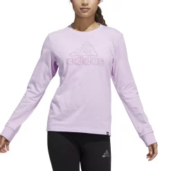 Women's adidas Mini Badge of Sport Graphic Tee 13 Women's adidas Mini Badge of Sport Graphic Tee -Adidas Clothing Shop 5709288 ALT4