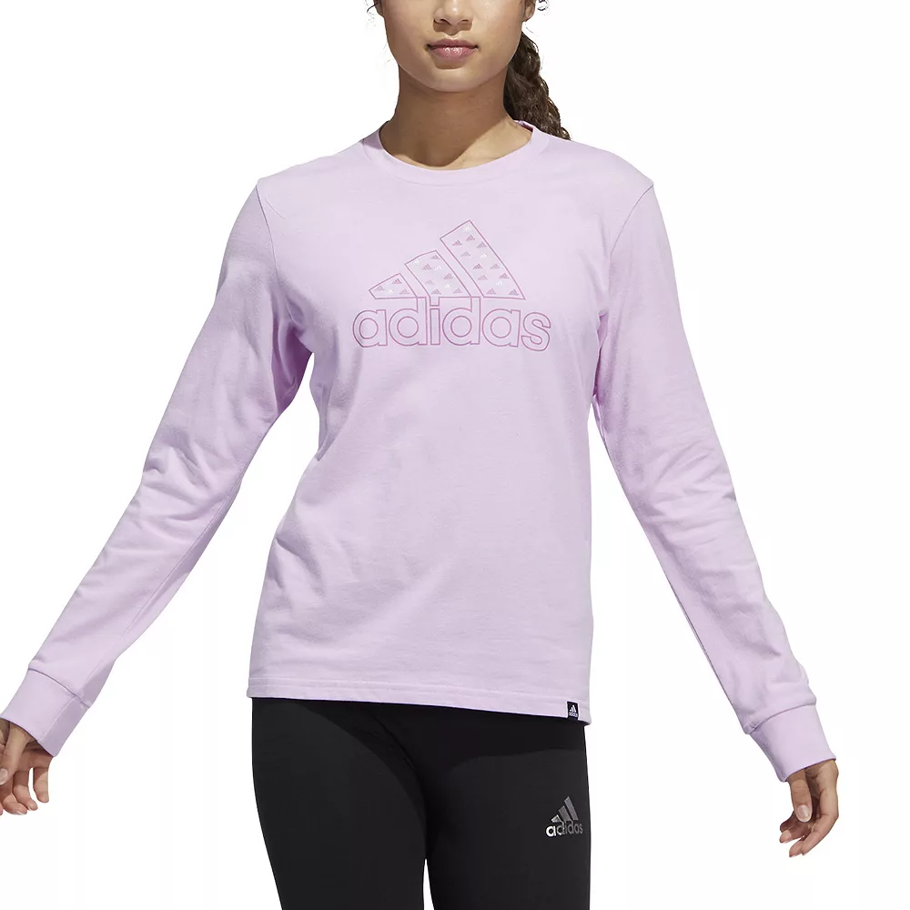 Women's adidas Mini Badge of Sport Graphic Tee 6 Women's adidas Mini Badge of Sport Graphic Tee - Image 6