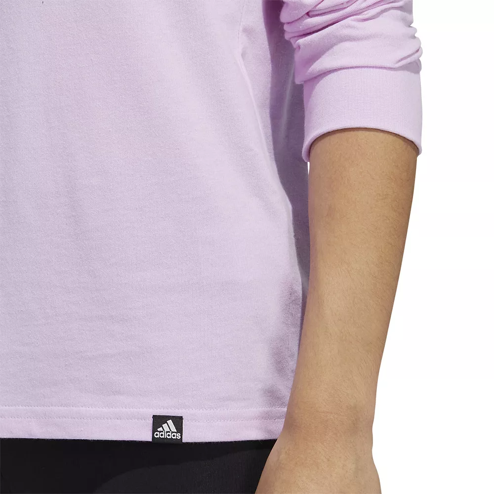 Women's adidas Mini Badge of Sport Graphic Tee 8 Women's adidas Mini Badge of Sport Graphic Tee - Image 8