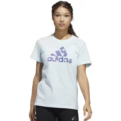 Women's adidas Winter Lights Badge of Sport Graphic Tee