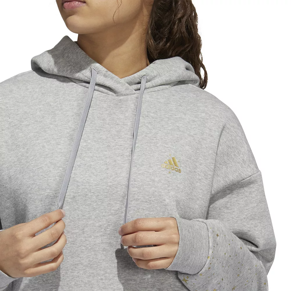 Women's adidas Celest Fleece Hoodie 7 Women's adidas Celest Fleece Hoodie - Image 7