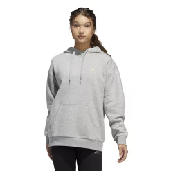 Women's adidas Celest Fleece Hoodie 10 Women's adidas Celest Fleece Hoodie -Adidas Clothing Shop 5709290 Medium Gray Heaher