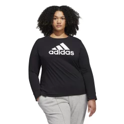 Plus Size adidas Basic Badge Of Sport Tee