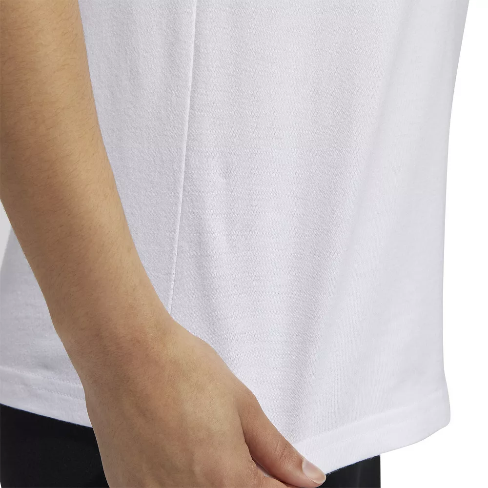 Women's adidas Winter Lights Badge of Sport Graphic Tee 7 Women's adidas Winter Lights Badge of Sport Graphic Tee - Image 7