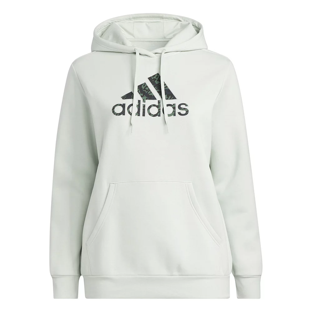 Plus Size adidas Leopard Metallic Badge Of Sport Fleece Graphic Hoodie 8 Plus Size adidas Leopard Metallic Badge Of Sport Fleece Graphic Hoodie - Image 8