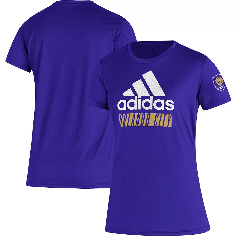 Women's adidas Purple Orlando City SC Creator Vintage T-Shirt 1 Women's adidas Purple Orlando City SC Creator Vintage T-Shirt