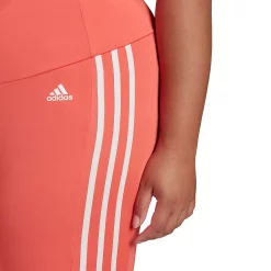 Plus Size adidas 3 Stripe Bike Shorts -Adidas Clothing Shop 5753837 ALT2
