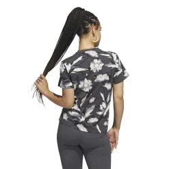 Women's adidas Bloom Print Tee 10 Women's adidas Bloom Print Tee -Adidas Clothing Shop 5767092 ALT