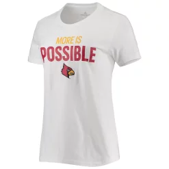Women's adidas White Louisville Cardinals More Is Possible T-Shirt 5 Women's adidas White Louisville Cardinals More Is Possible T-Shirt -Adidas Clothing Shop 5767654 ALT2