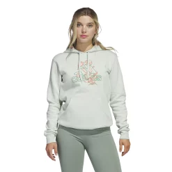 Women's adidas Bloom Fleece Hoodie 9 Women's adidas Bloom Fleece Hoodie -Adidas Clothing Shop 5770378 Linen Green
