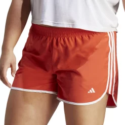 Plus Size adidas Marathon 20 Running Shorts -Adidas Clothing Shop 5776533 Prelovedv Red