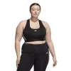 Plus Size adidas Powerreact Training Medium-Impact Sports Bra