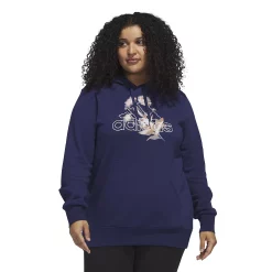Plus Size adidas Bloom Fleece Hoodie 8 Plus Size adidas Bloom Fleece Hoodie -Adidas Clothing Shop 5777448 Dark Blue