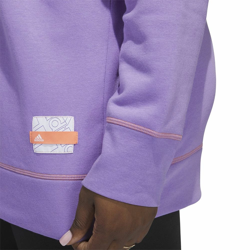 Plus Size adidas Graphic Sporstwear Indoor Crewneck Sweatshirt 7 Plus Size adidas Graphic Sporstwear Indoor Crewneck Sweatshirt - Image 7