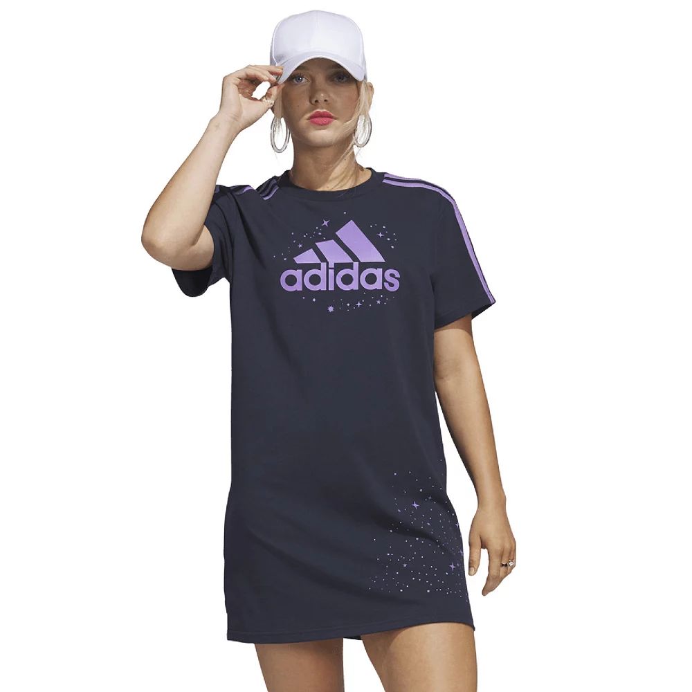 Women's adidas Celestial T-Shirt Dress 2 Women's adidas Celestial T-Shirt Dress - Image 2