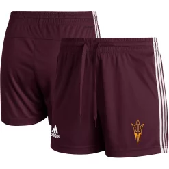Women's adidas Maroon Arizona State Sun Devils AEROREADY Training Shorts