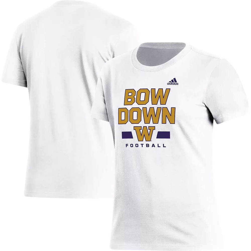 Women's adidas White Washington Huskies Special Game Fresh T-Shirt 1 Women's adidas White Washington Huskies Special Game Fresh T-Shirt