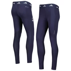 Women's adidas Navy Bayern Munich DNA AEROREADY Tights