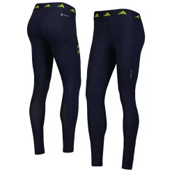 Women's adidas Navy Manchester United DNA AEROREADY Tights