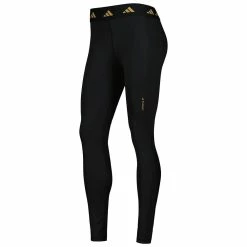 Women's adidas Black Arsenal DNA AEROREADY Tights -Adidas Clothing Shop 5938859 ALT2