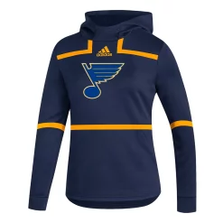 Women's adidas Navy St. Louis Blues Under the Lights AEROREADY Pullover Hoodie 5 Women's adidas Navy St. Louis Blues Under the Lights AEROREADY Pullover Hoodie -Adidas Clothing Shop 5943580 ALT2