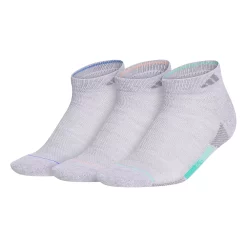 Women's adidas Superlite Stripe 3 3-Pack Low Cut Socks