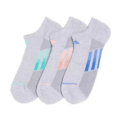 Women's adidas Superlite Stripe 3 3-Pack Low Cut Socks -Adidas Clothing Shop 5950560 ALT4
