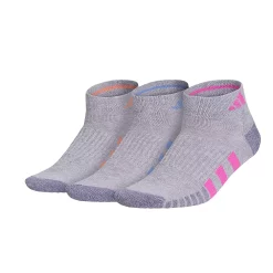 Women's adidas Cushioned 3.0 3-Pack Low Cut Socks