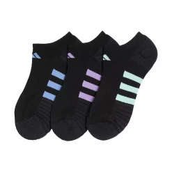 Women's adidas Cushioned 3.0 3-Pack No Show Socks -Adidas Clothing Shop 5950564 ALT4