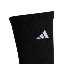 Women's adidas Cushioned 3.0 3-Pack Monochrome Crew Socks -Adidas Clothing Shop 5950566 ALT