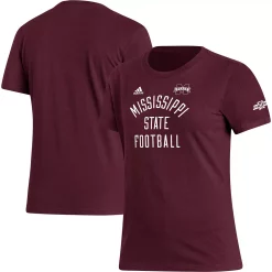 Women's adidas Maroon Mississippi State Bulldogs Special Game Fresh T-Shirt