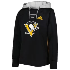 Women's adidas Black Pittsburgh Penguins Skate Lace Primeblue Team Pullover Hoodie 5 Women's adidas Black Pittsburgh Penguins Skate Lace Primeblue Team Pullover Hoodie -Adidas Clothing Shop 6078699 ALT2
