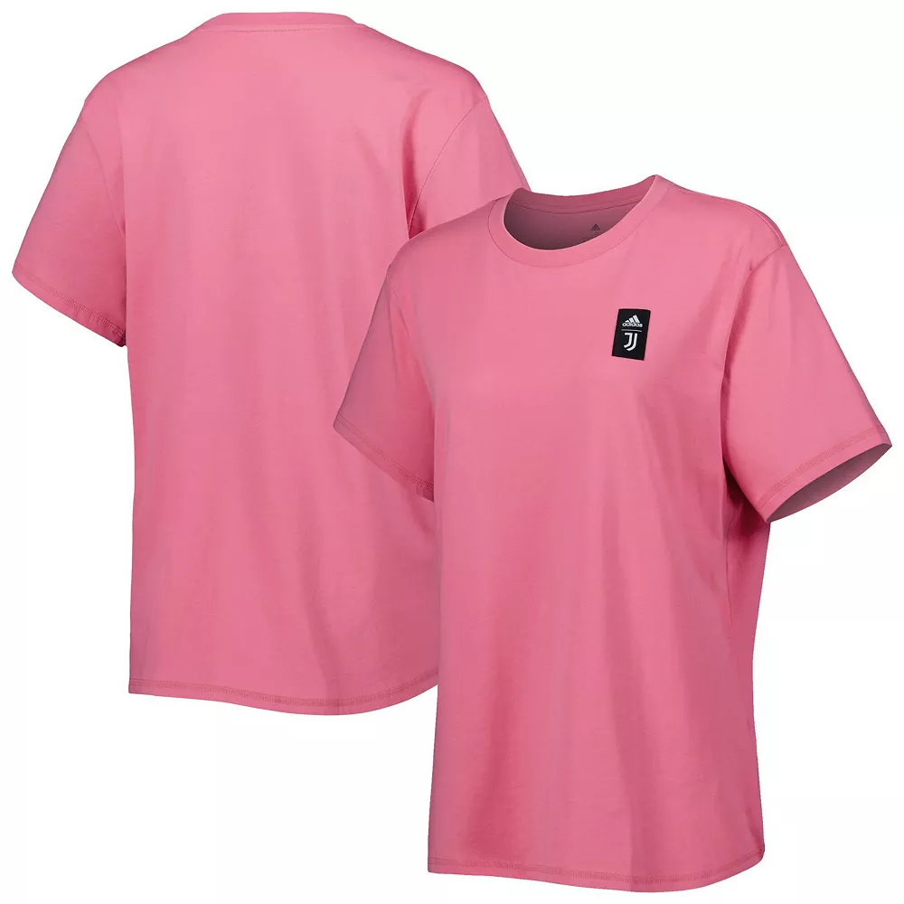 Women's adidas Red Juventus Graphic T-Shirt 2 Women's adidas Red Juventus Graphic T-Shirt - Image 2