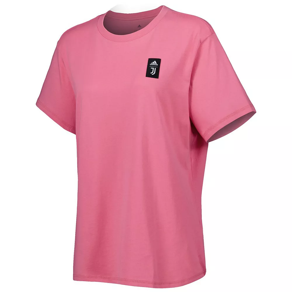 Women's adidas Red Juventus Graphic T-Shirt 3 Women's adidas Red Juventus Graphic T-Shirt - Image 3