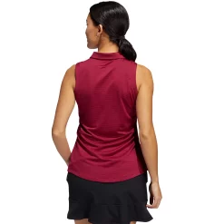 Women's adidas Sleeveless Polo Golf Shirt 12 Women's adidas Sleeveless Polo Golf Shirt -Adidas Clothing Shop 6142274 ALT