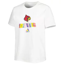 Women's adidas White Louisville Cardinals Fresh Pride T-Shirt 5 Women's adidas White Louisville Cardinals Fresh Pride T-Shirt -Adidas Clothing Shop 6159586 ALT2