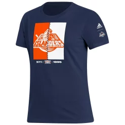 Women's adidas Navy New York Islanders Reverse Retro 2.0 Playmaker T-Shirt 5 Women's adidas Navy New York Islanders Reverse Retro 2.0 Playmaker T-Shirt -Adidas Clothing Shop 6187409 ALT2