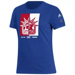 Women's adidas Royal New York Rangers Reverse Retro 2.0 Playmaker T-Shirt 5 Women's adidas Royal New York Rangers Reverse Retro 2.0 Playmaker T-Shirt -Adidas Clothing Shop 6187664 ALT2