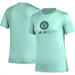 Women's adidas Mint Atlanta United FC AEROREADY Club Icon T-Shirt